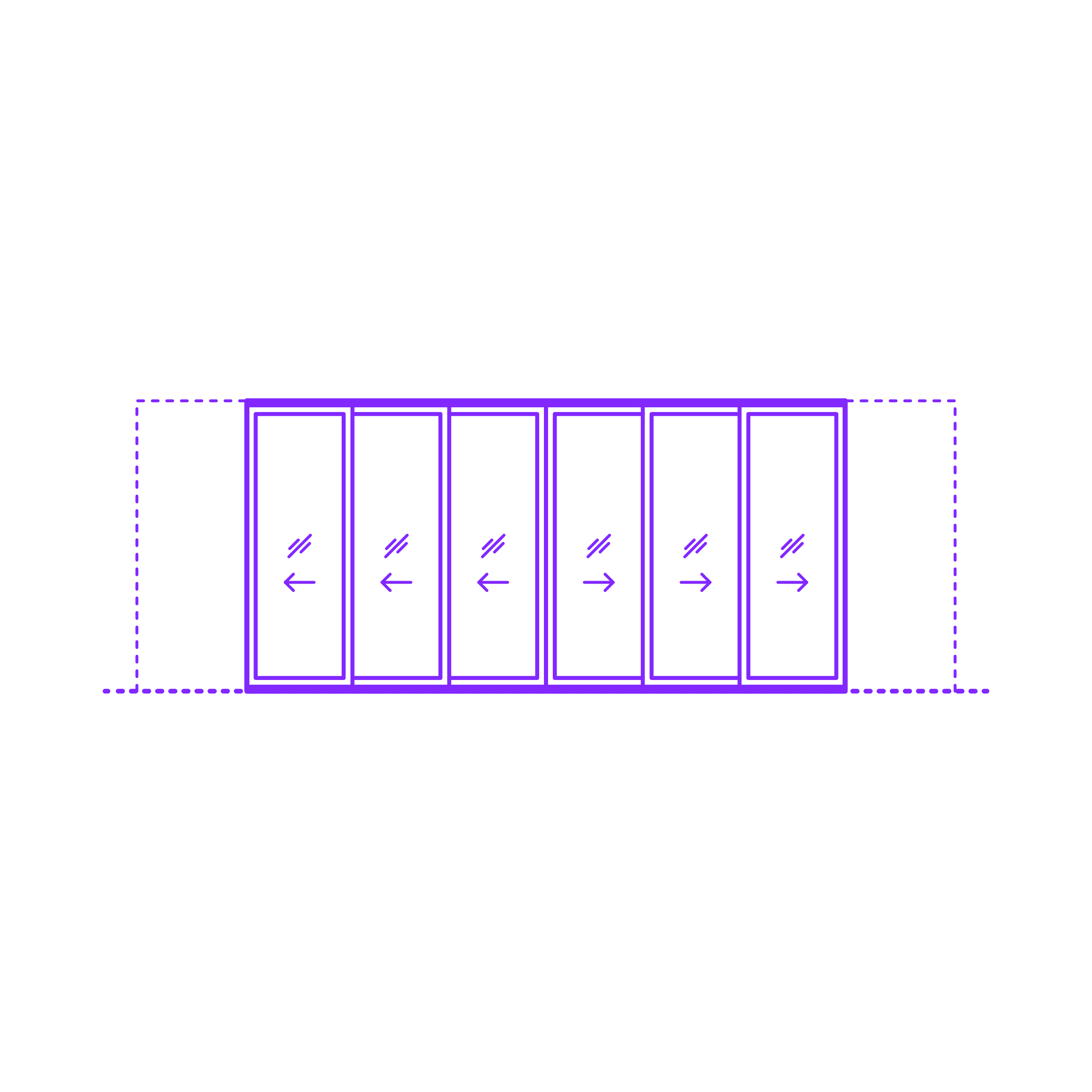 Buildings Sliding Doors Multi Slide Door Pocket 6 Panels Bi Part Laser Cut Svg File Free Vectors
